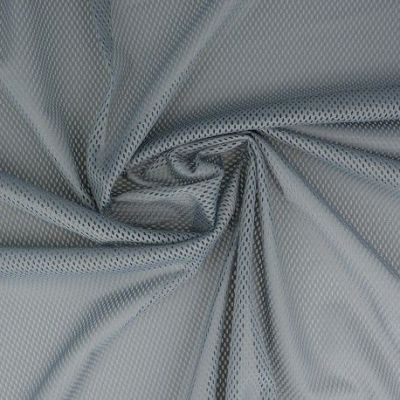 Tissu mesh gris