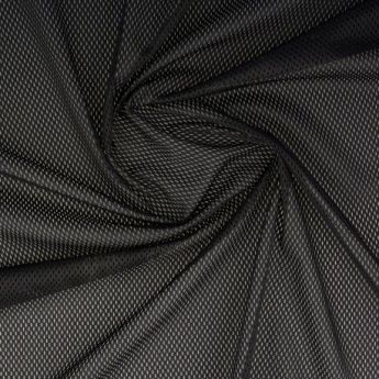 Tissu mesh noir