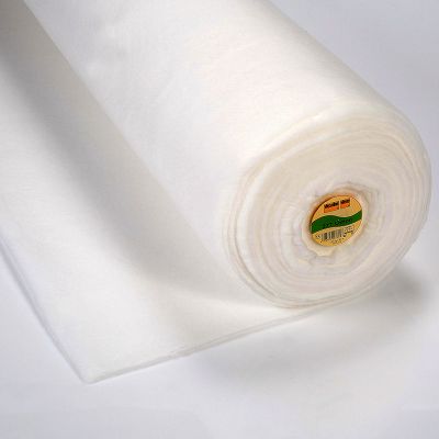Molleton Vlieseline coton 150cm blanc