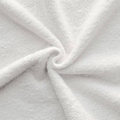 Eponge blanche  90% coton GOTS - 10% polyester recyclé