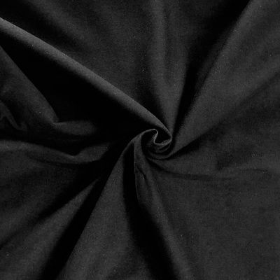 Jersey coton bio noir