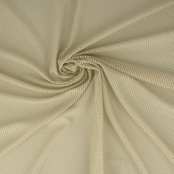 Tissu mesh beige