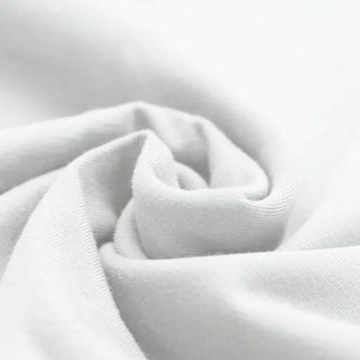 Jersey coton bio blanc