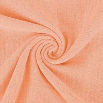 Double gaze de coton corail