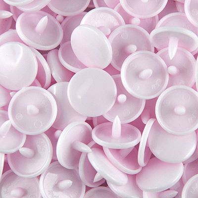 Pression résine Kam T20 - 21 rose layette