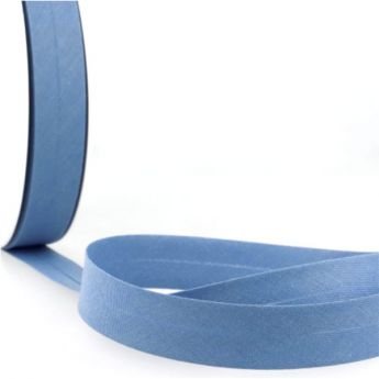 Biais uni - 28 jean foncé