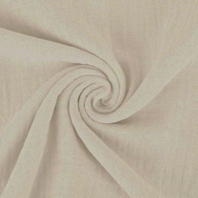 Double gaze de coton latte