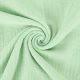 Double gaze de coton vert clair